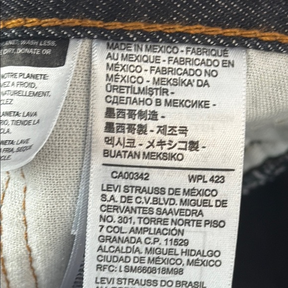 Levi's Men's Black Jeans - Picture 12 of 15